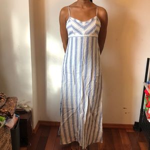 Striped Maxi dress